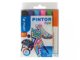 Färgmarkör Pintor Marker Set Fun Mix x6 Fine (svart violett ljusblå rosa ljsugrön orange)
