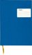 7.sans Protokoll Kvarter 17x21cm 96 ark linjerat med sidnumrering blå