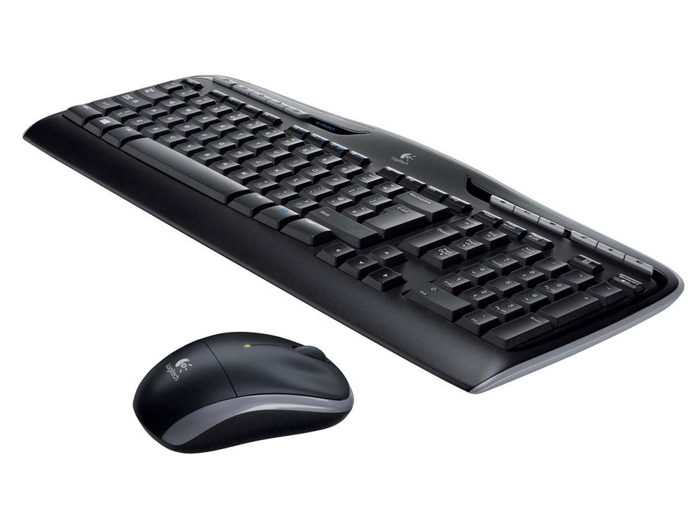 Tangentbord och mus Logitech® Wireless Desktop MK330 - Wulff Supplies