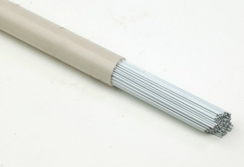 Rakdragen tråd 1,5mm x 2m vit - Wulff Supplies