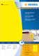 Färgad etikett Herma Special A4 210x297mm papper matt gul