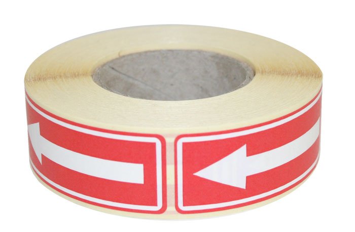 Etikett Symbol Pil - Wulff Supplies