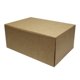 Bakelsekartong 24x13x9cm brun/vit