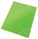 Snoddmapp Leitz WOW A4 3-klaff kartong grön