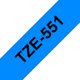 Märktape Brother P-Touch TZe551 24mm svart på blå