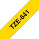 Märktape Brother P-Touch TZe641 18mm svart på gul