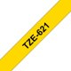 Märktape Brother P-Touch TZe621 9mm svart på gul