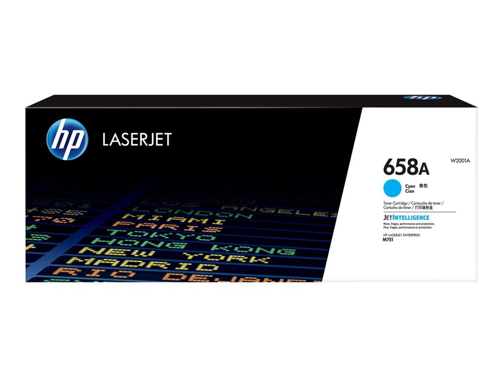 Toner HP 658A cyan - Wulff Supplies