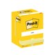 Notisblock Post-it® Notes Canary Yellow 12 block 76x102mm