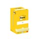 Notisblock Post-it® Notes Canary Yellow 12 block 76x76mm