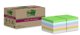 Post-It® Super Sticky 100 % Recycled Notes 47,6x47,6cm blandade färger