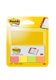 Märkflikar Post-It® Notes 20x38mm blandade neonfärger