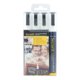 Securit® Kritmarkörer 2-6mm spets 4st vit
