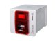 Evolis Zenius Expert single sided 12 dots/mm (300 dpi) USB Ethernet röd