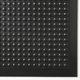 Arbetsplatsmatta Yoga Bubble 90x120cm svart
