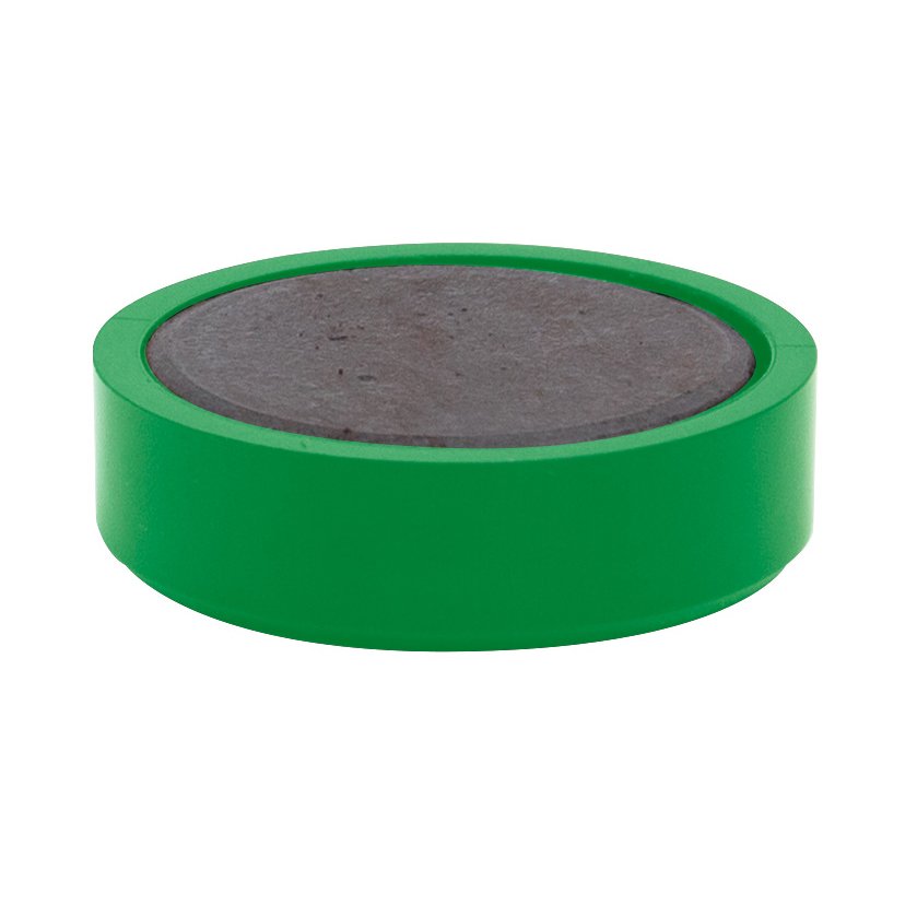 Magnet rund 35mm grön - Wulff Supplies