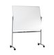 Vändbar skrivtavla på golvstativ 1075x1960mm