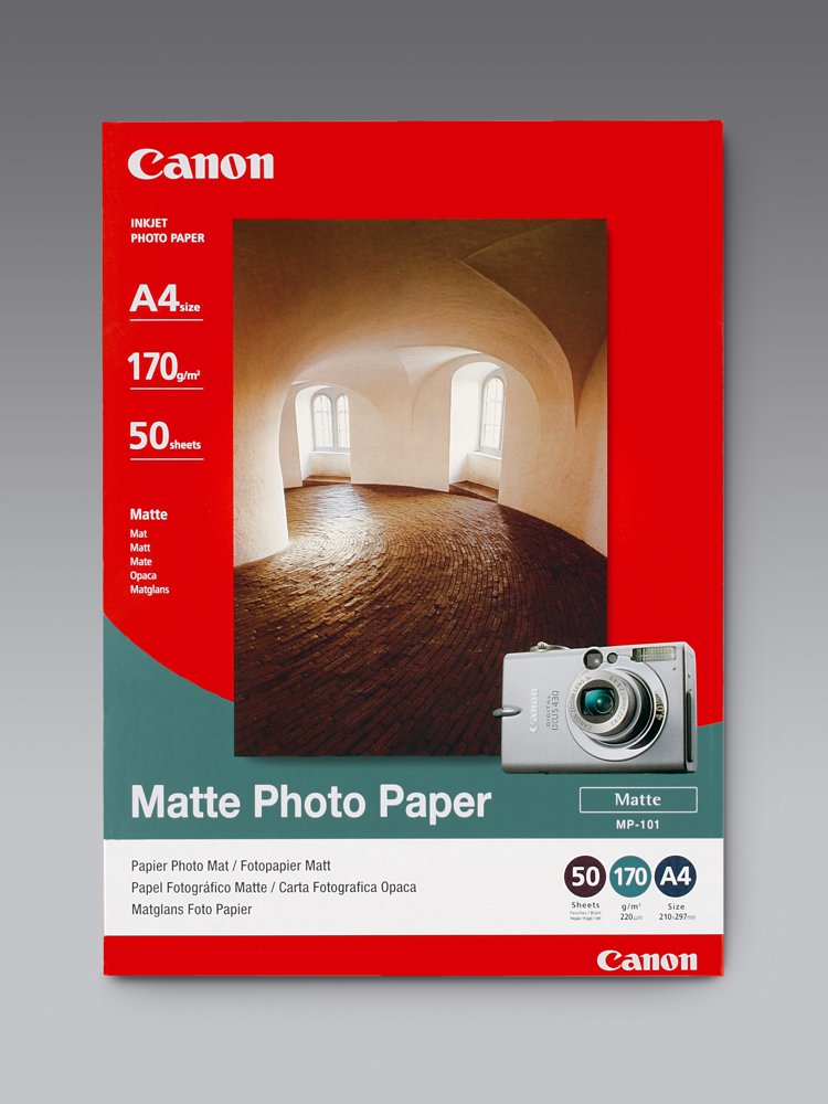 Fotopapper Canon Matte Photo Paper A4 170g 50 ark Wulff Supplies